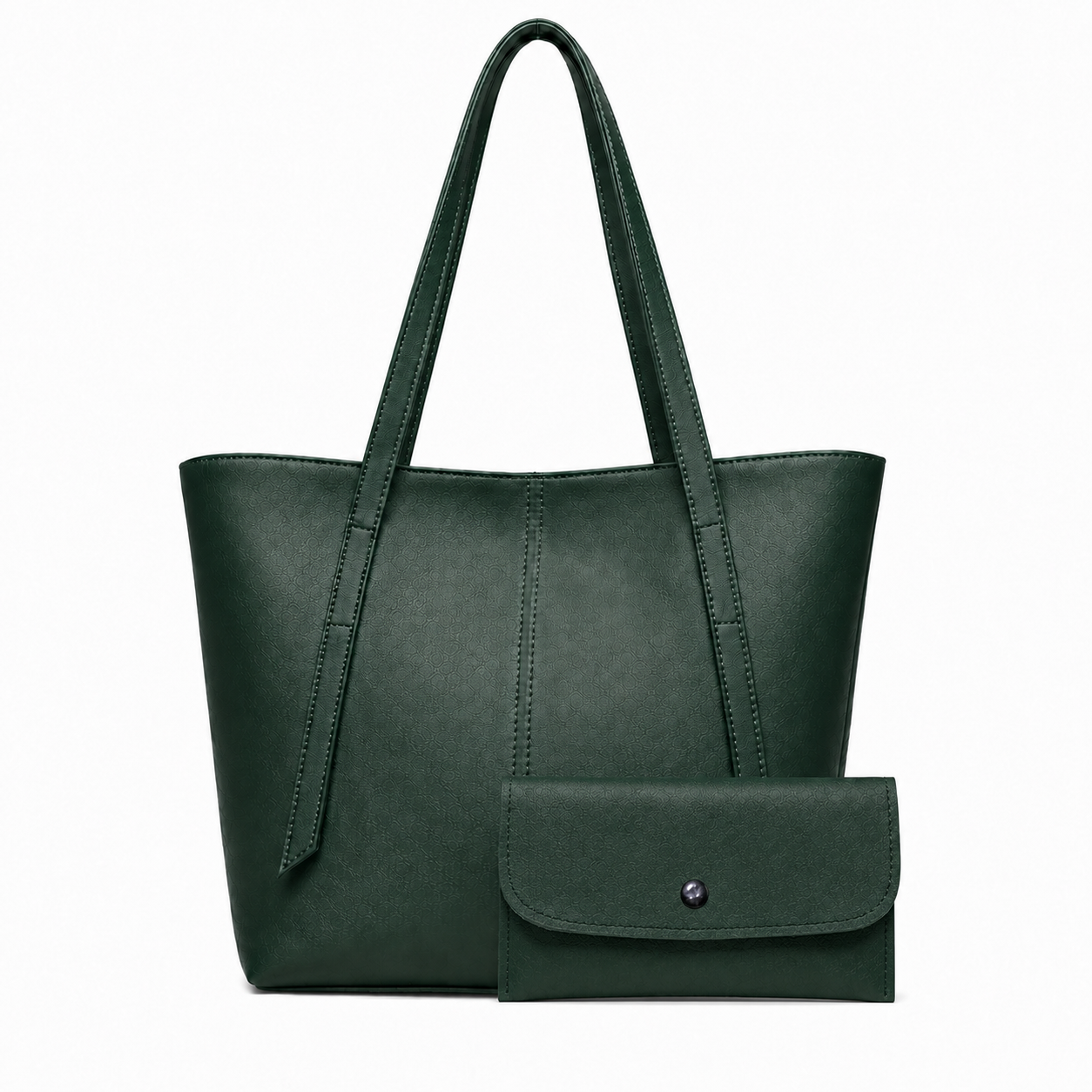 Eloria Leather Tote Bag – Green