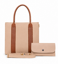Ember Two Tone Tote Bag – front view