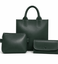 Everly 3-Piece Bag Set – Green