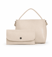 Mira 2-Piece Bag Set – Beige