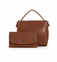 Mira 2-Piece Bag Set – Brown