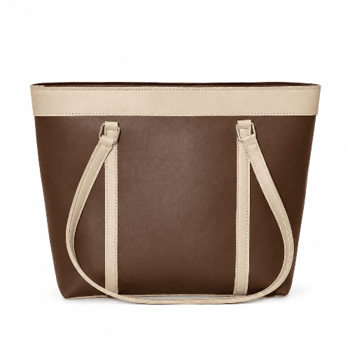 Mr Perfect Shoulder Tote Bag – side angle view