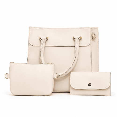Nomad 3-Piece Bag Set – Beige