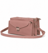 The Five Pocket Crossbody Bag – Pink