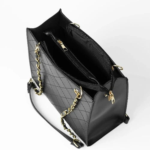 The Quilt Gold Chain Bag