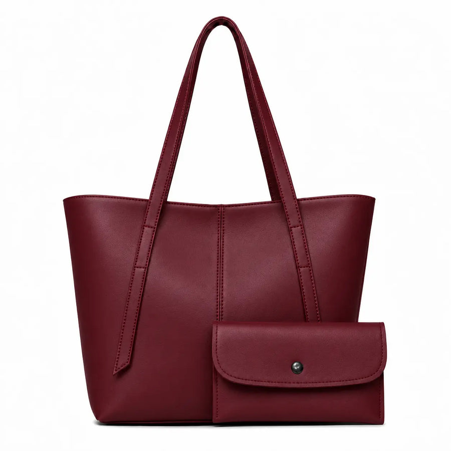 Eloria Leather Tote Bag – Handbag for Women