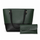 Avery Two Tone Tote Bag – Green
