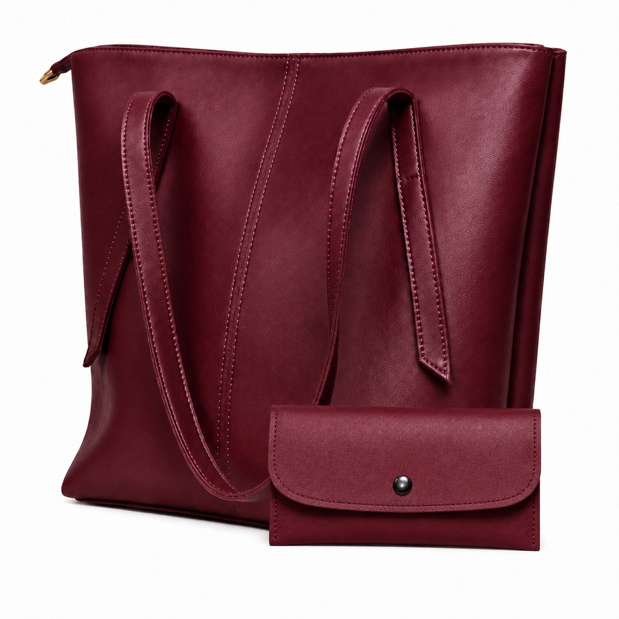 Eloria Leather Tote Bag