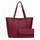 Eloria Leather Tote Bag – Maroon
