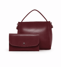 Mira 2-Piece Bag Set – Maroon
