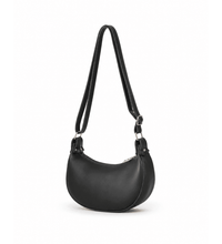 Moon Black Crescent Bag – close-up detail