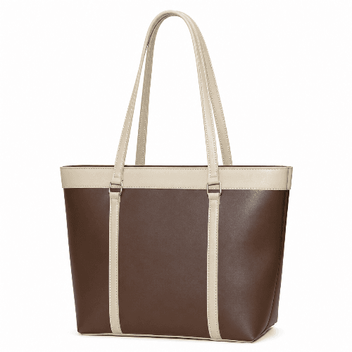 Mr Perfect Shoulder Tote Bag – close-up front view