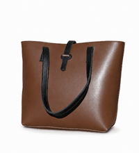 Pivot Three Liner Tote Bag – side angle view