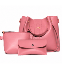 The Glow 3-Piece Bag Set – Pink