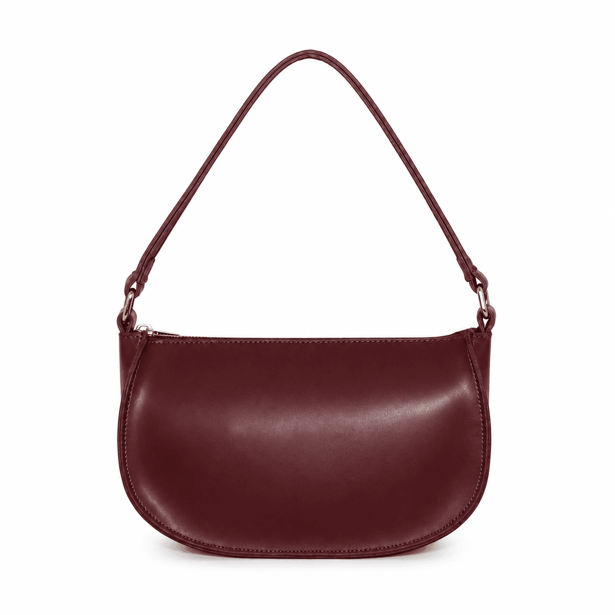 The Hobo Shoulder Bag – Maroon