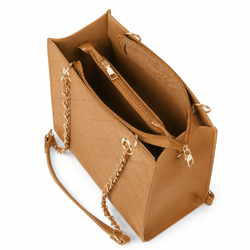 The Quilt Gold Chain Bag