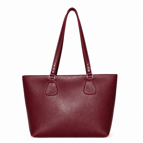 Verity All-Purpose Shoulder Tote Bag – close-up front view
